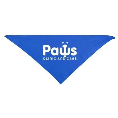 Large Triangle rPET Pet Bandana — view 4