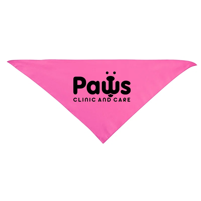 Large Triangle rPET Pet Bandana — view 8