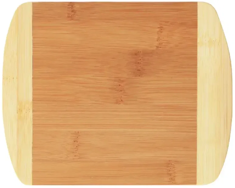 Custom Two-Tone Bamboo Cutting Board — view 2