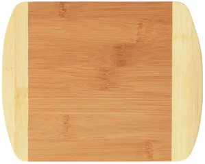 Custom Two-Tone Bamboo Cutting Board