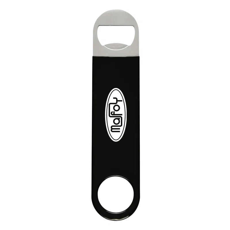 Large Vinyl Coated Stainless Steel Bottle Opener — view 7