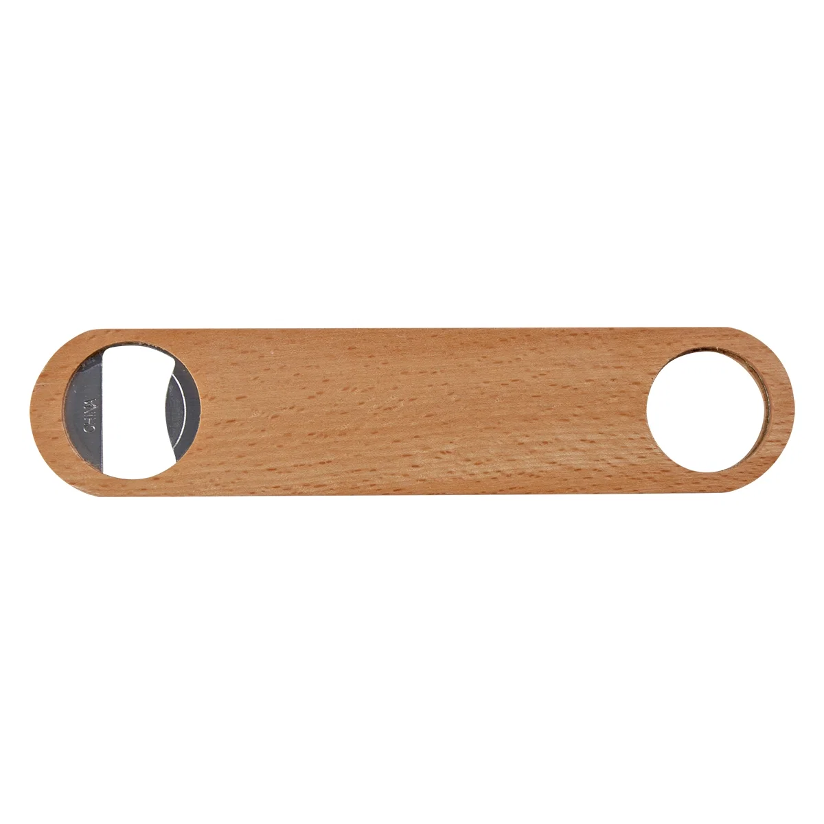 Opener head detail at the tip of the handle