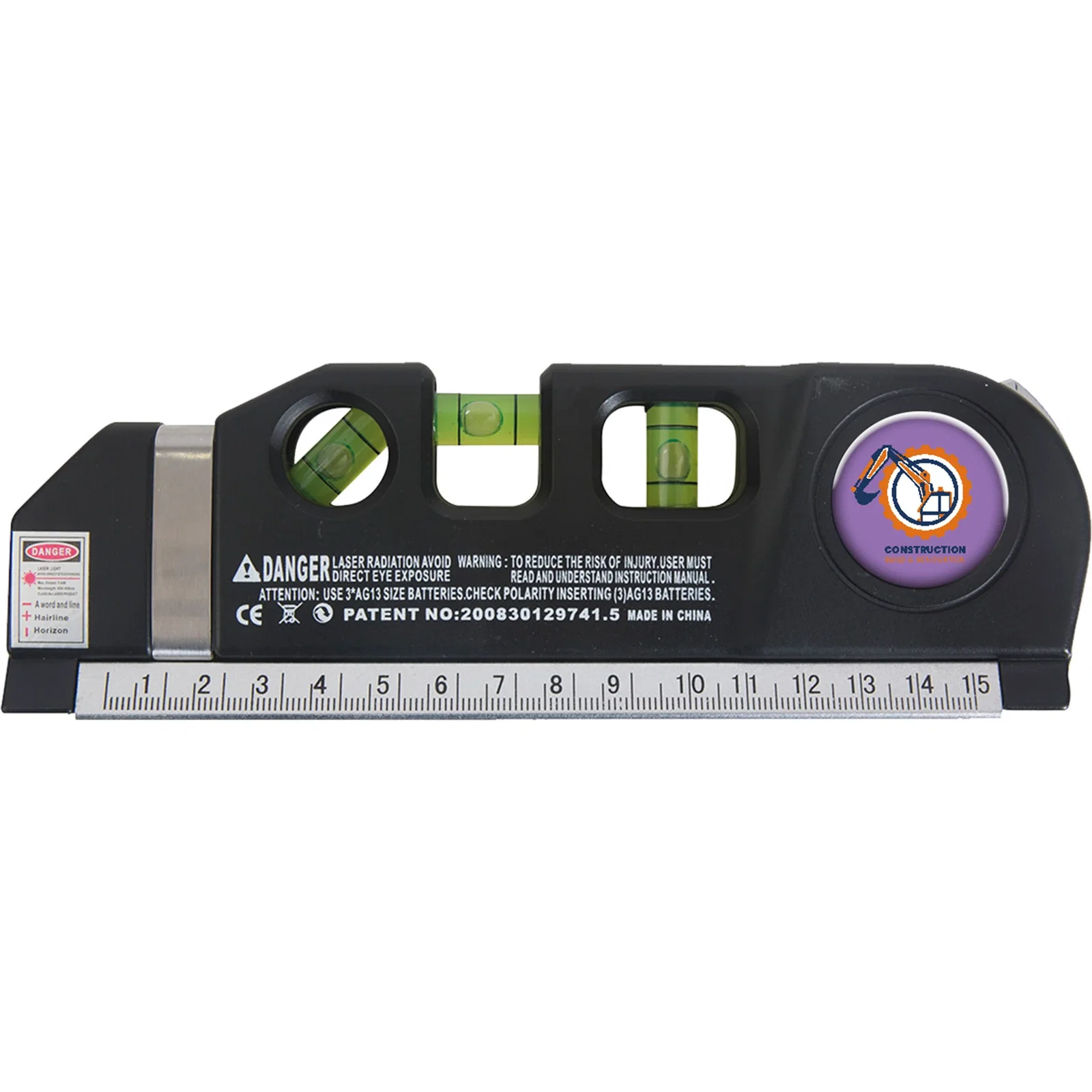 Laser Level with 8' Tape Measure