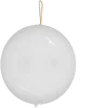Personalized Latex Punch Balloon (16") in White