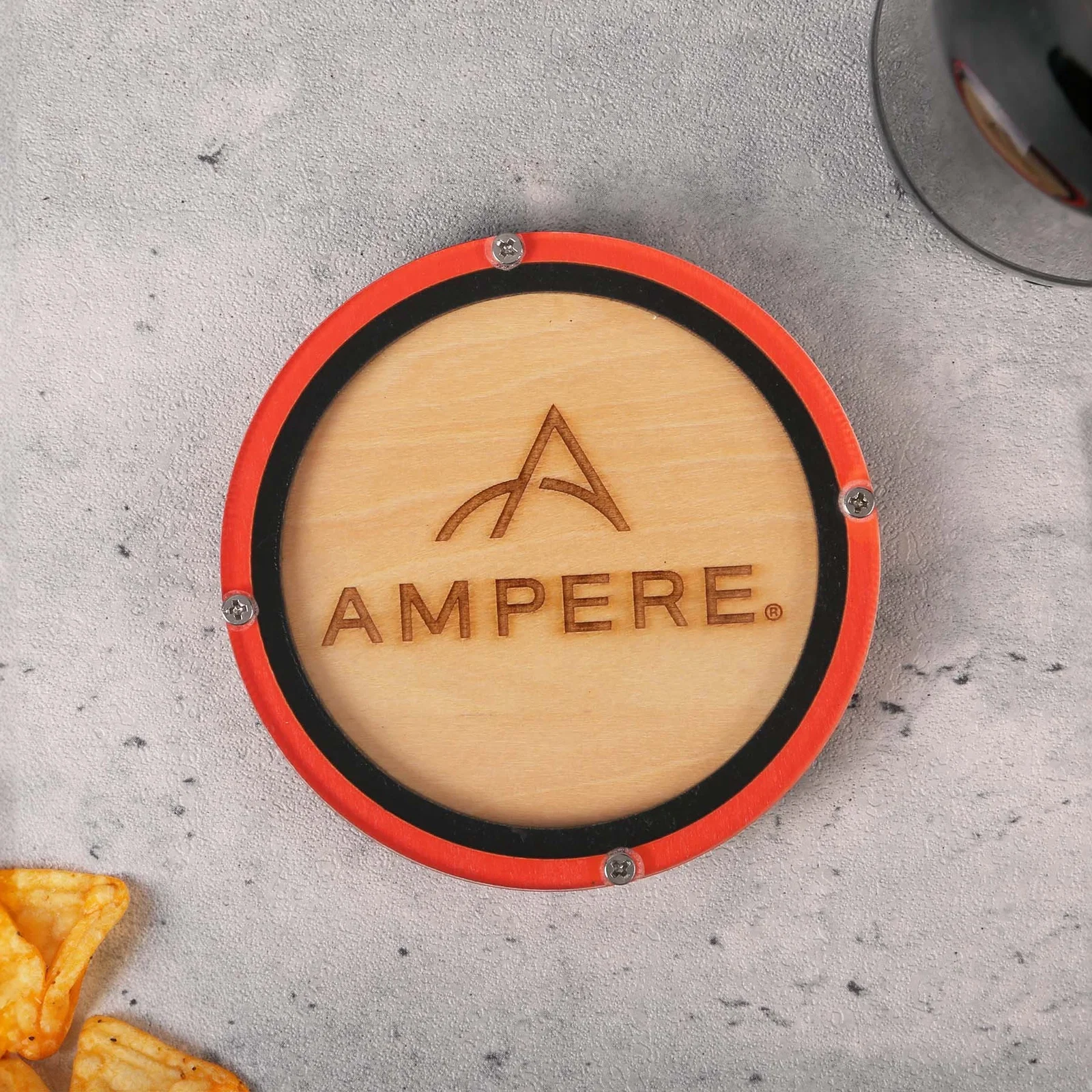 Layered Wood Coaster — view 7