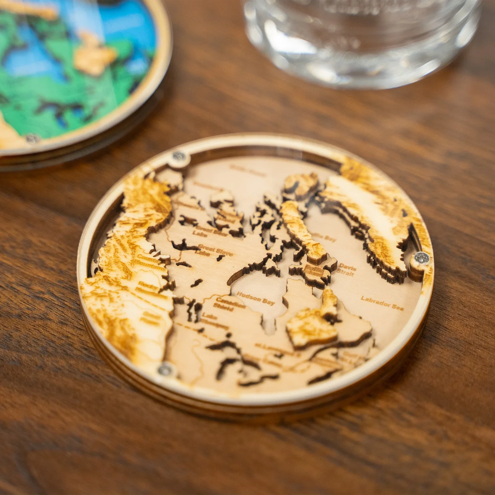 Layered Wood Coaster — view 8