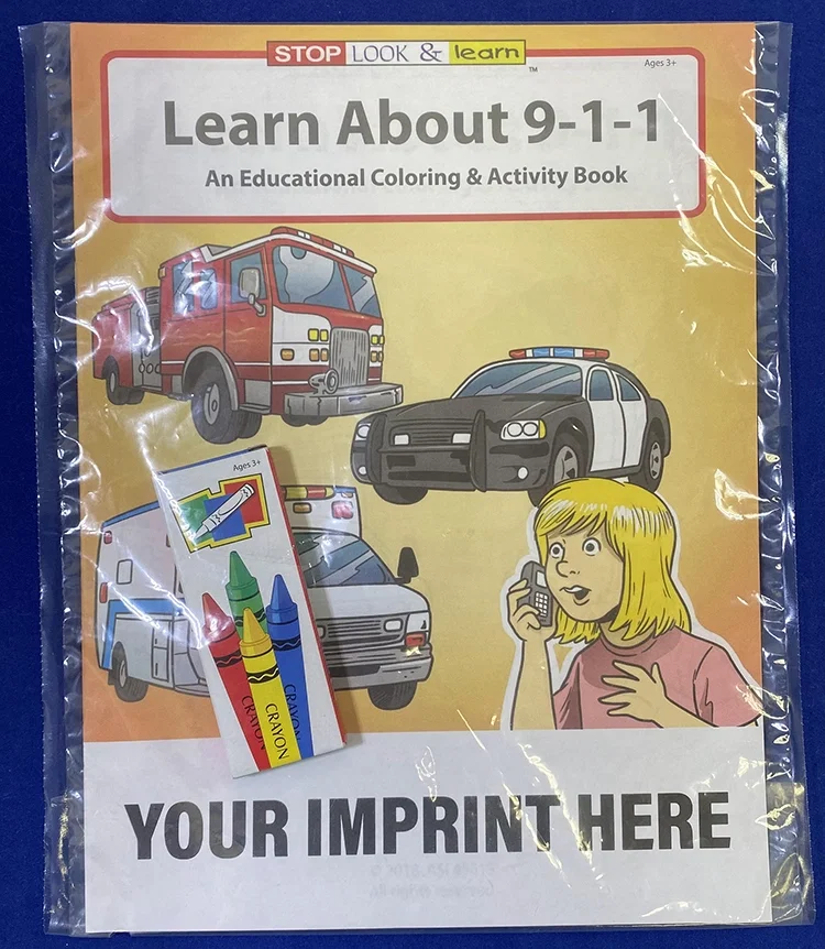 Learn About 9-1-1 Coloring Book — view 4