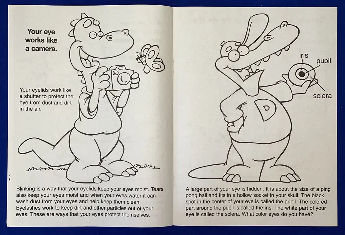 Learn About Eye Care Coloring & Activity Book — view 3