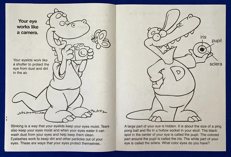Learn About Eye Care Coloring & Activity Book — view 3