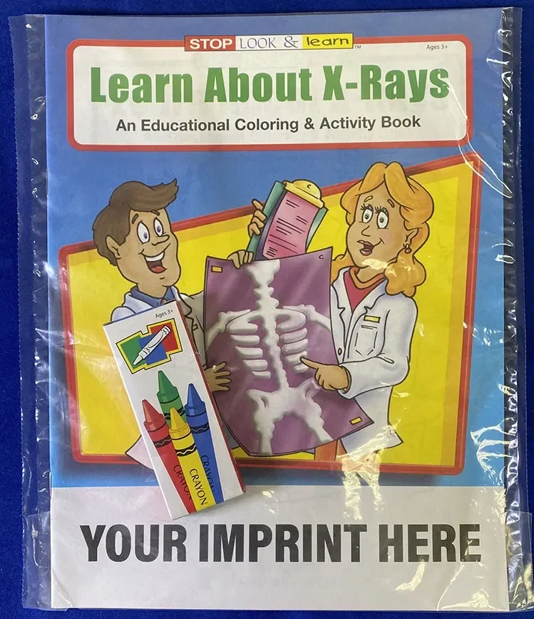 Learn About X-Rays Coloring & Activity Book — view 3