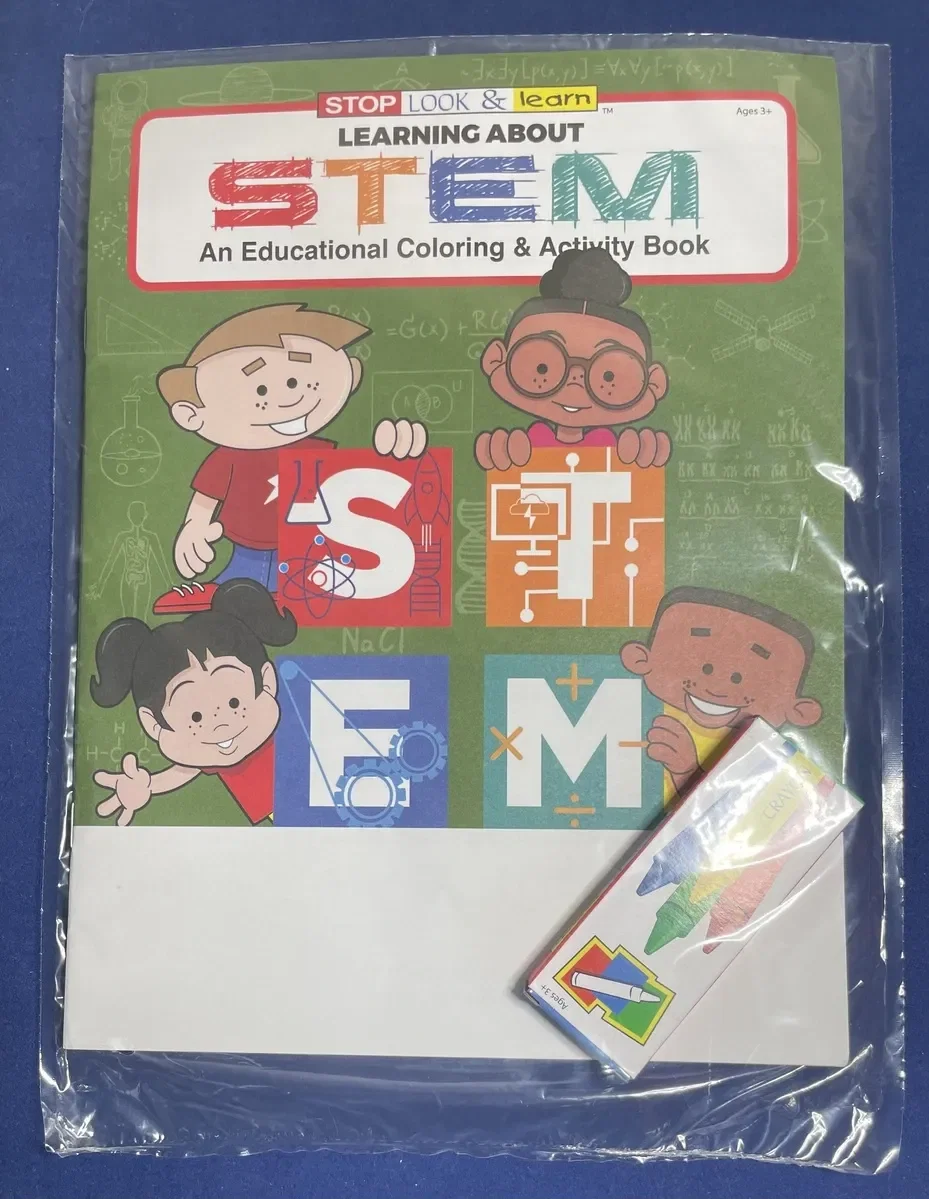 Learning About STEM Coloring Book — view 2