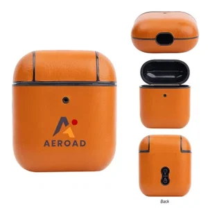 Leather Earbuds Charging Case