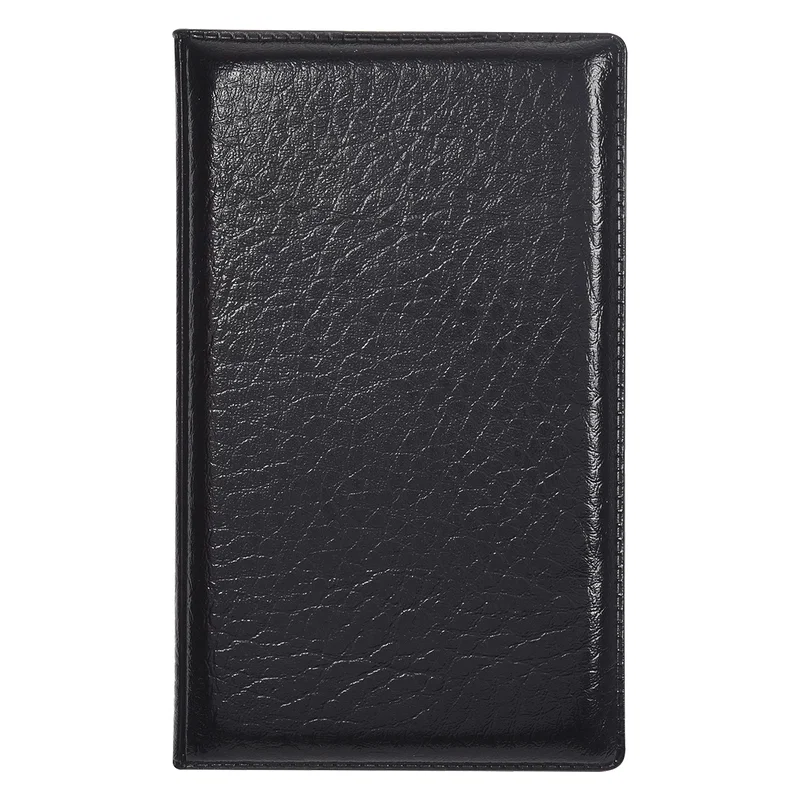 Leather Look Padfolio With Sticky Notes & Flags — view 5