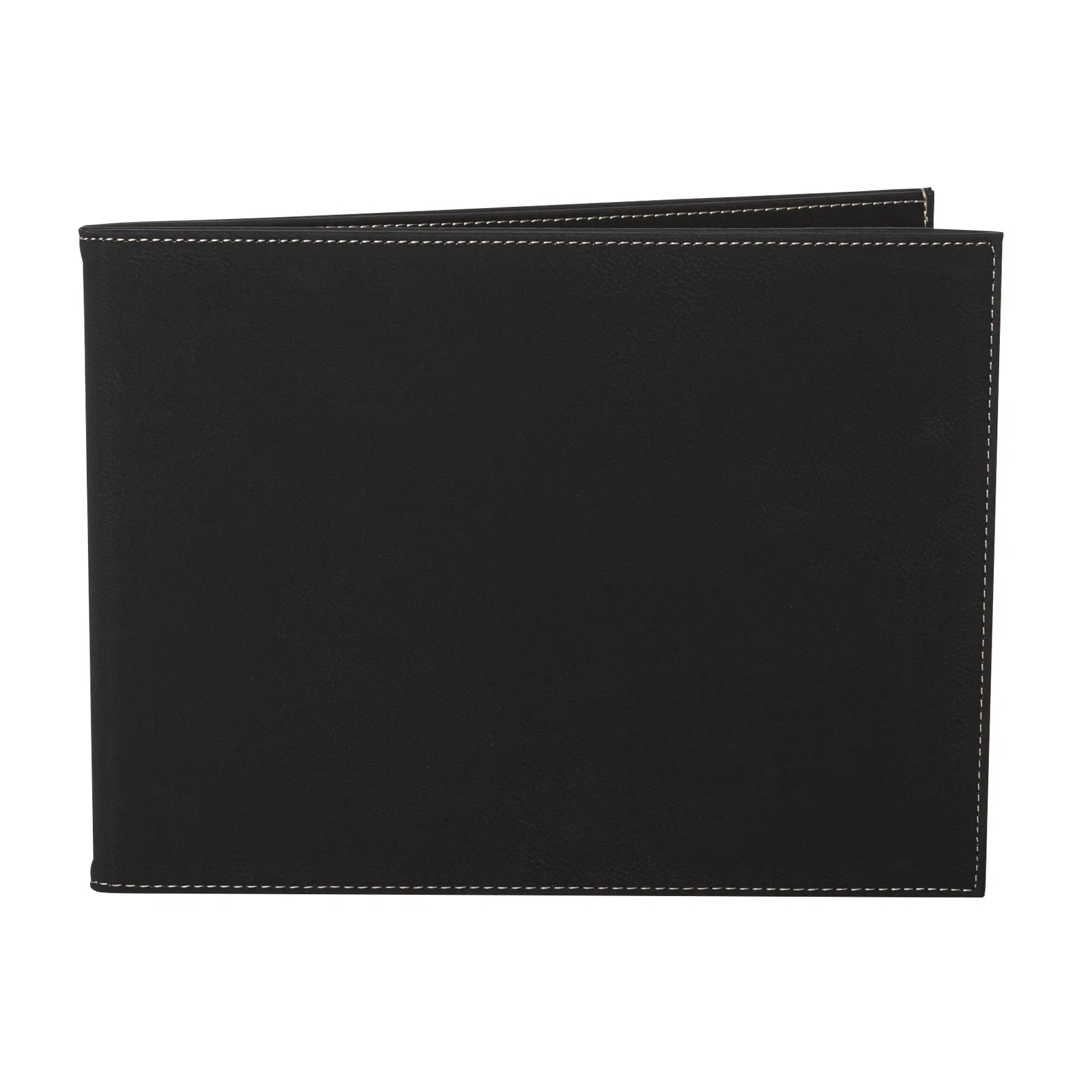 Personalized Laser-Engraved Soft Leatherette Certificate Holder with Window for service anniversary gifts
