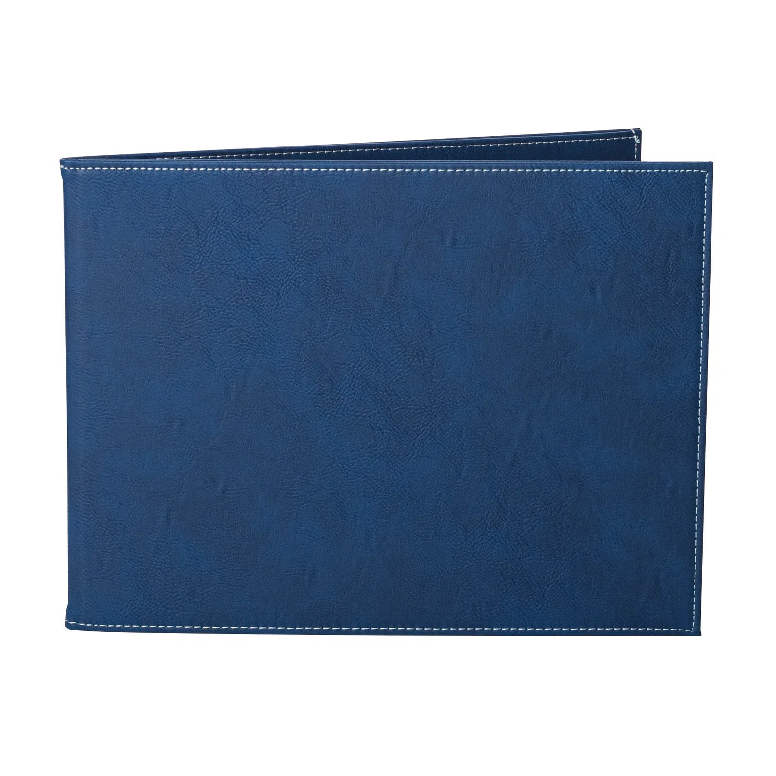 Personalized Laser-Engraved Soft Leatherette Certificate Holder with Window for retirement presentations