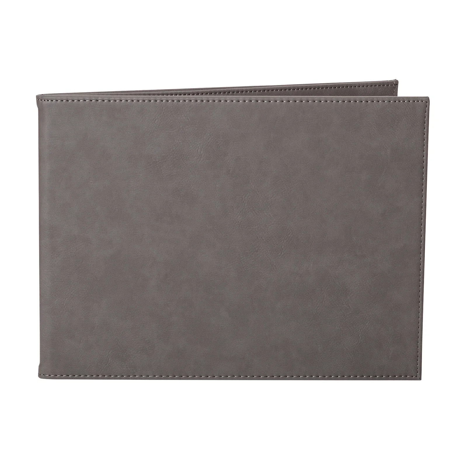 Personalized Laser-Engraved Soft Leatherette Certificate Holder with Window for donor appreciation