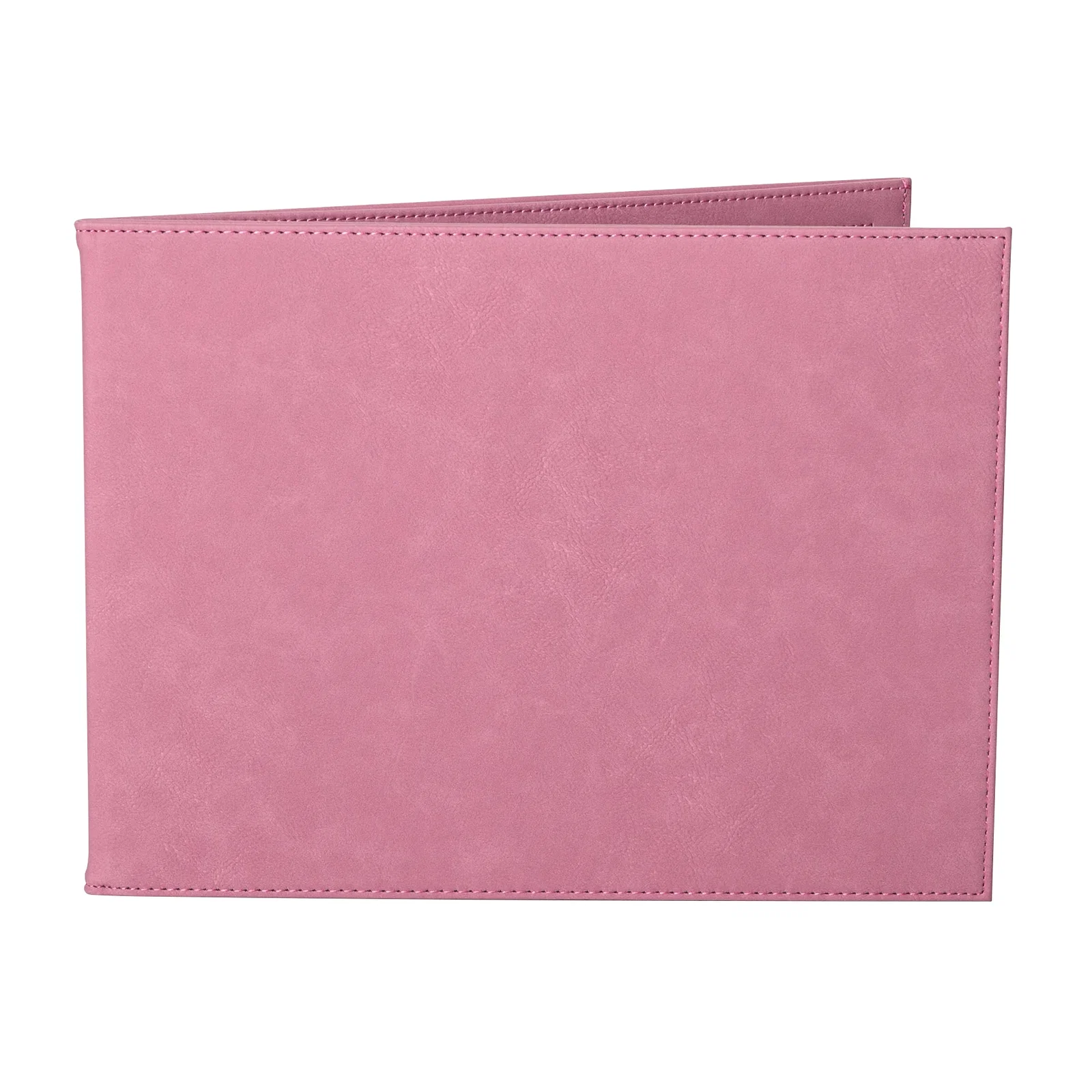 Personalized Laser-Engraved Soft Leatherette Certificate Holder with Window for safety achievement programs