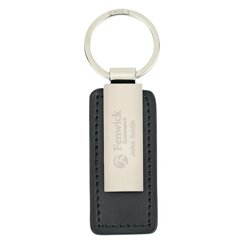 Leatherette Key Tag — view 2
