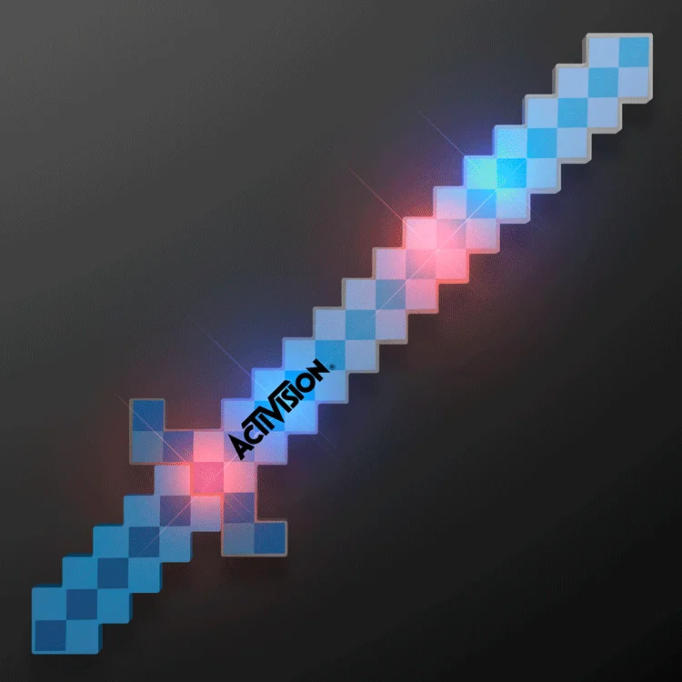 LED 8-Bit Pixel Sword — view 4