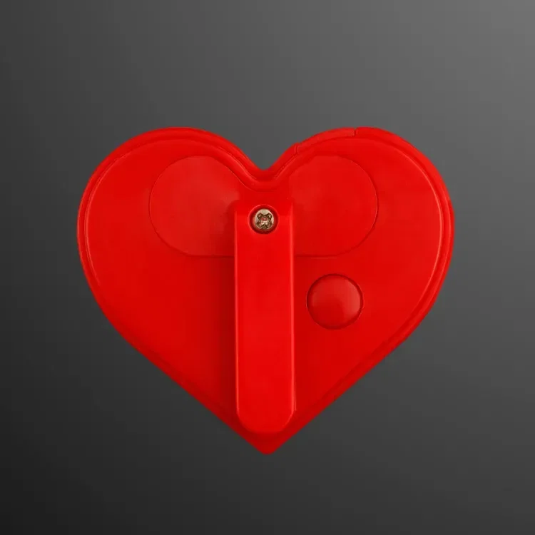 LED Blinking Red Heart Clip — view 2