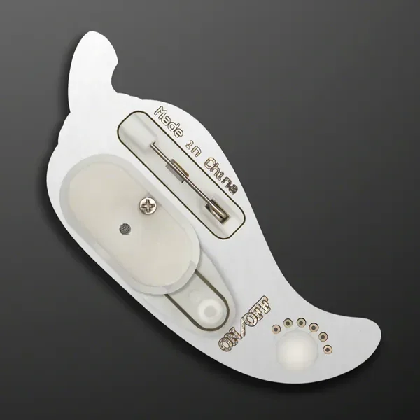 LED Chili Pepper Blinky Light Pins — view 4