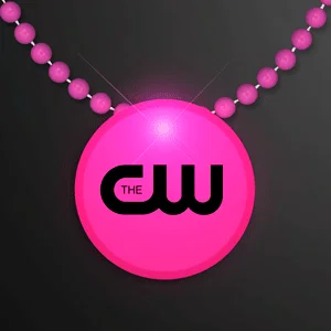 LED Circle Badge with Beads — view 4