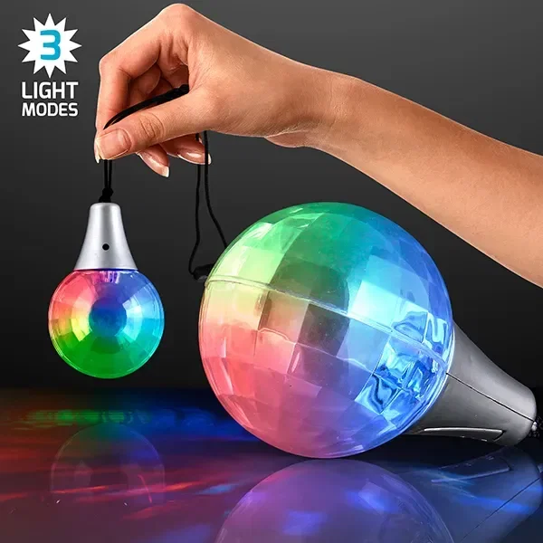 LED Disco Ball Necklace — view 4