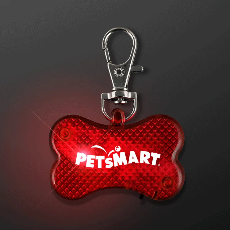 LED Dog Bone Safety Pet Light — view 4