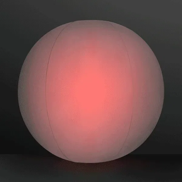 LED Jumbo Inflatable Glow Ball - 20" Diameter — view 3