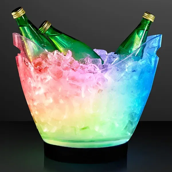 LED large ice bucket with remote — view 2
