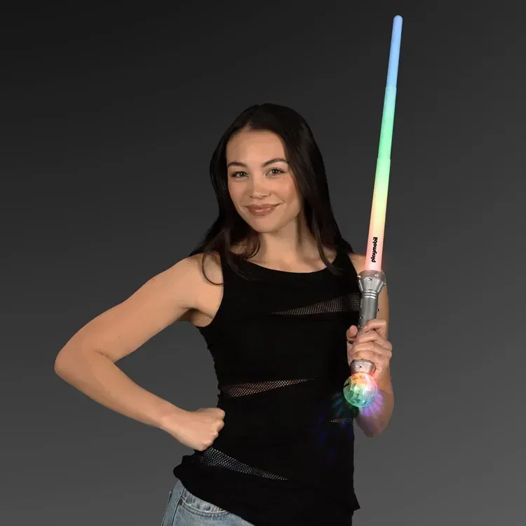 LED Magic Wizard Staff with Crystal Ball Handle — view 2
