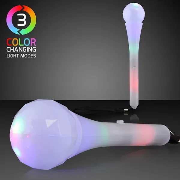 LED Microphone Toy with Flashing Lights — view 2