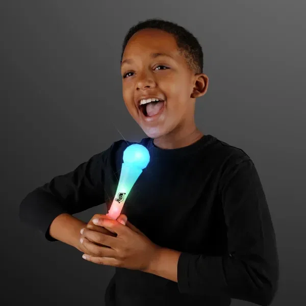 LED Microphone Toy with Flashing Lights — view 3