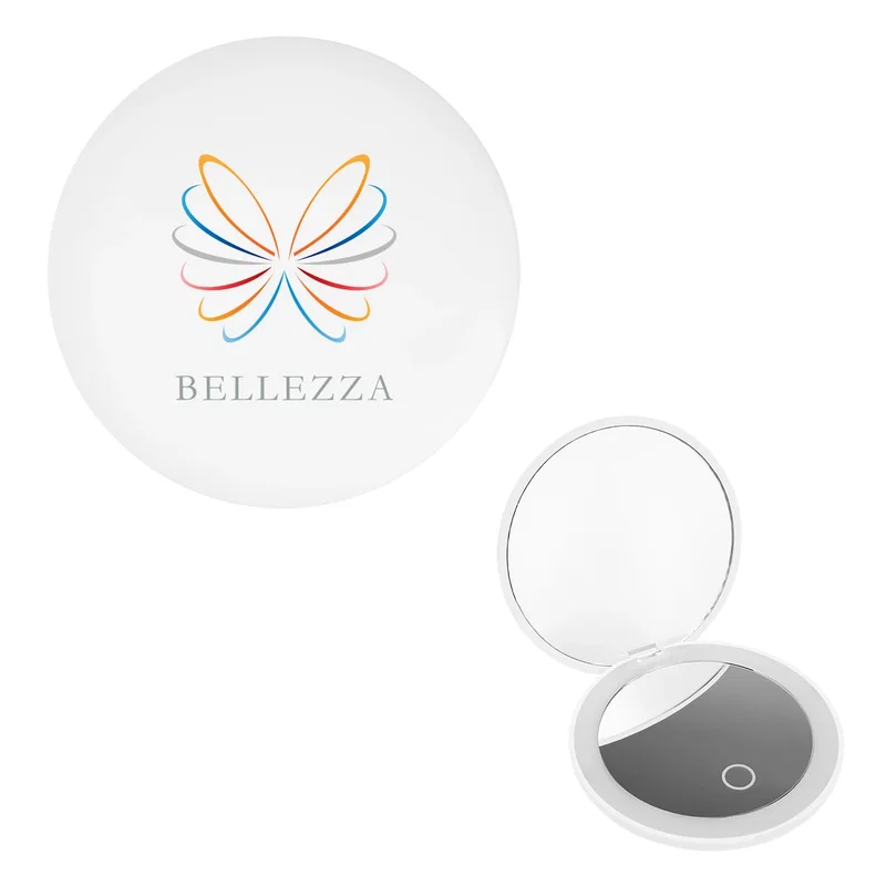 LED Mirror With Dual Magnification — view 3