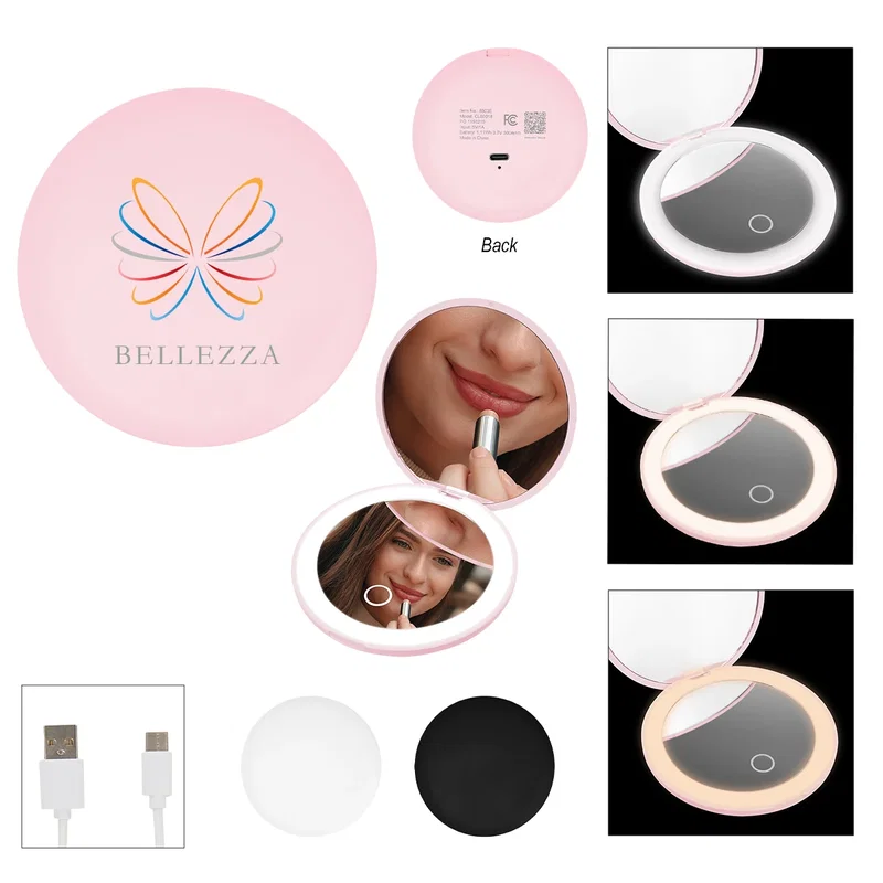LED Mirror With Dual Magnification — view 7