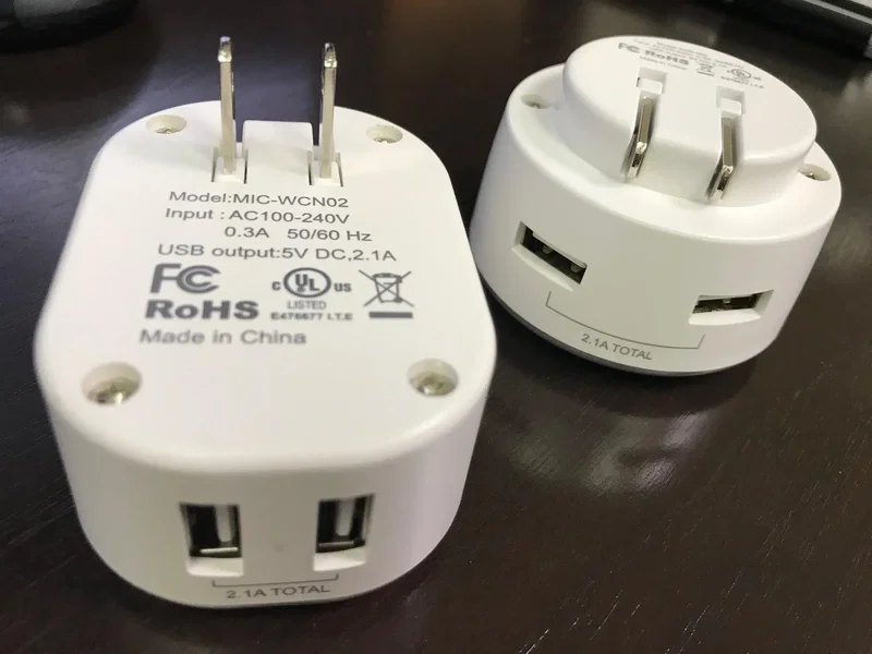 LED Night Light USB Wall Charger - Customizable Design — view 11