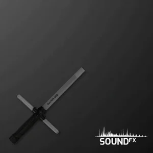 LED Red Cross Saber with Sound, Expandable