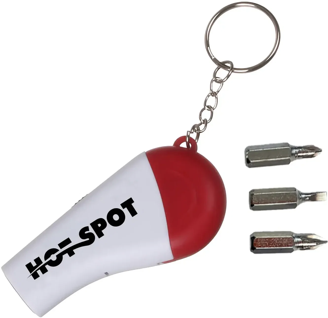 Custom LED Screwdriver Keychain — view 2
