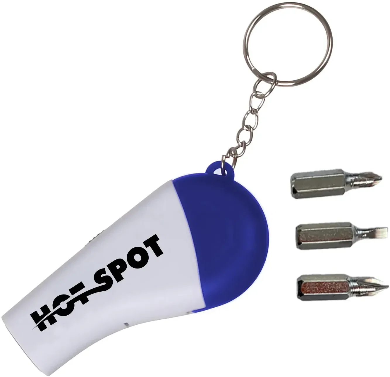 Custom LED Screwdriver Keychain — view 3