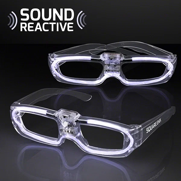 LED Sound Activated 80s Party Shades — view 7