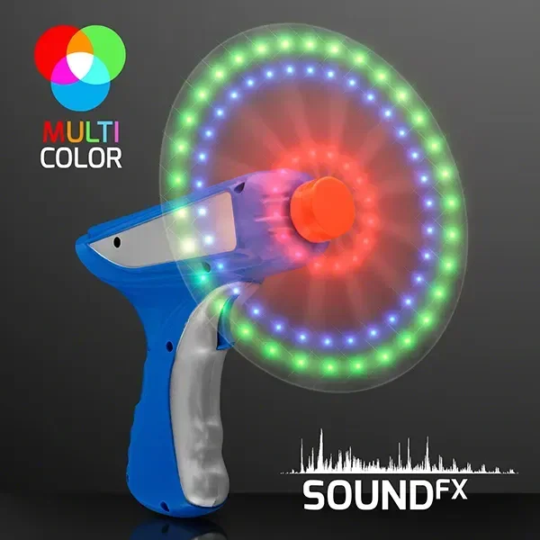 LED Spinning Lights Space Blaster Toy Gun — view 2