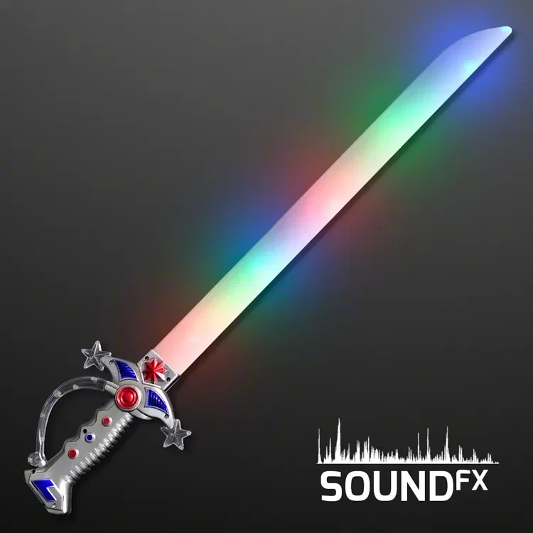 LED Swashbuckler Pirate Swords — view 2