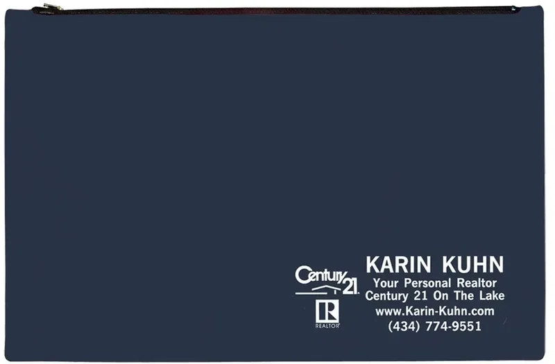 Custom Zippered Legal Size Portfolio — view 9