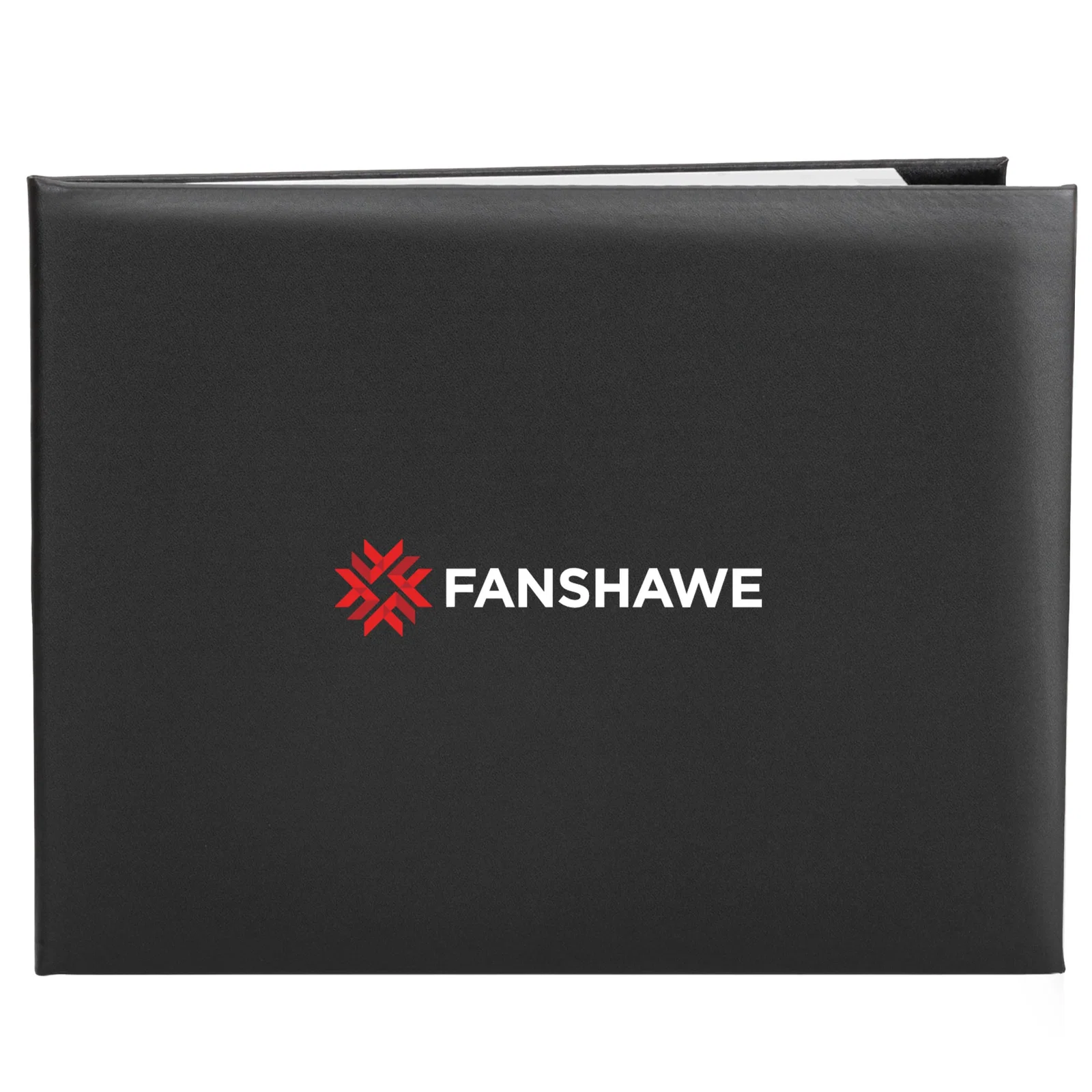 Custom Padded Leatherette Certificate Holder with Corner Mounts for corporate award ceremonies