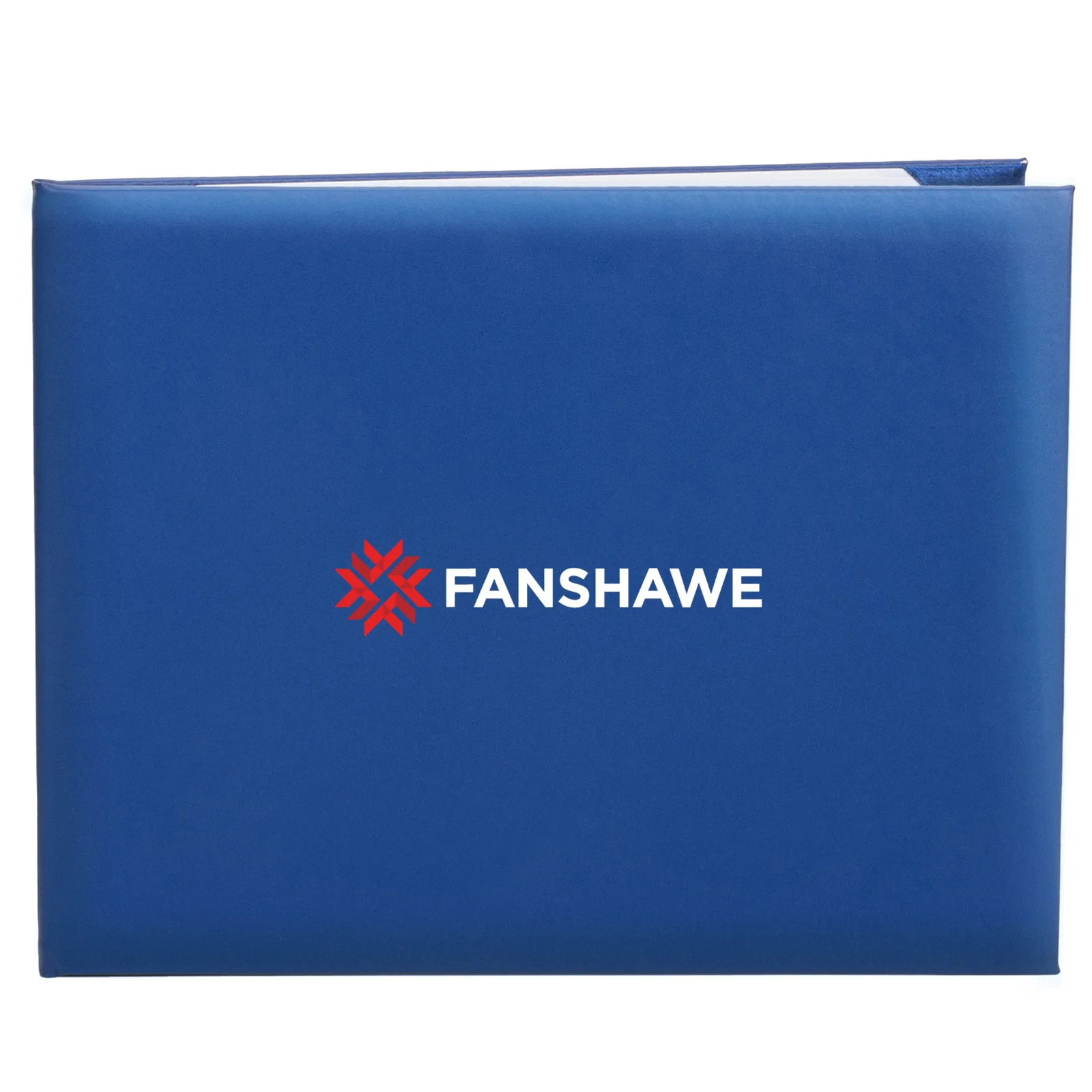 Custom Padded Leatherette Certificate Holder with Corner Mounts for service anniversary gifts