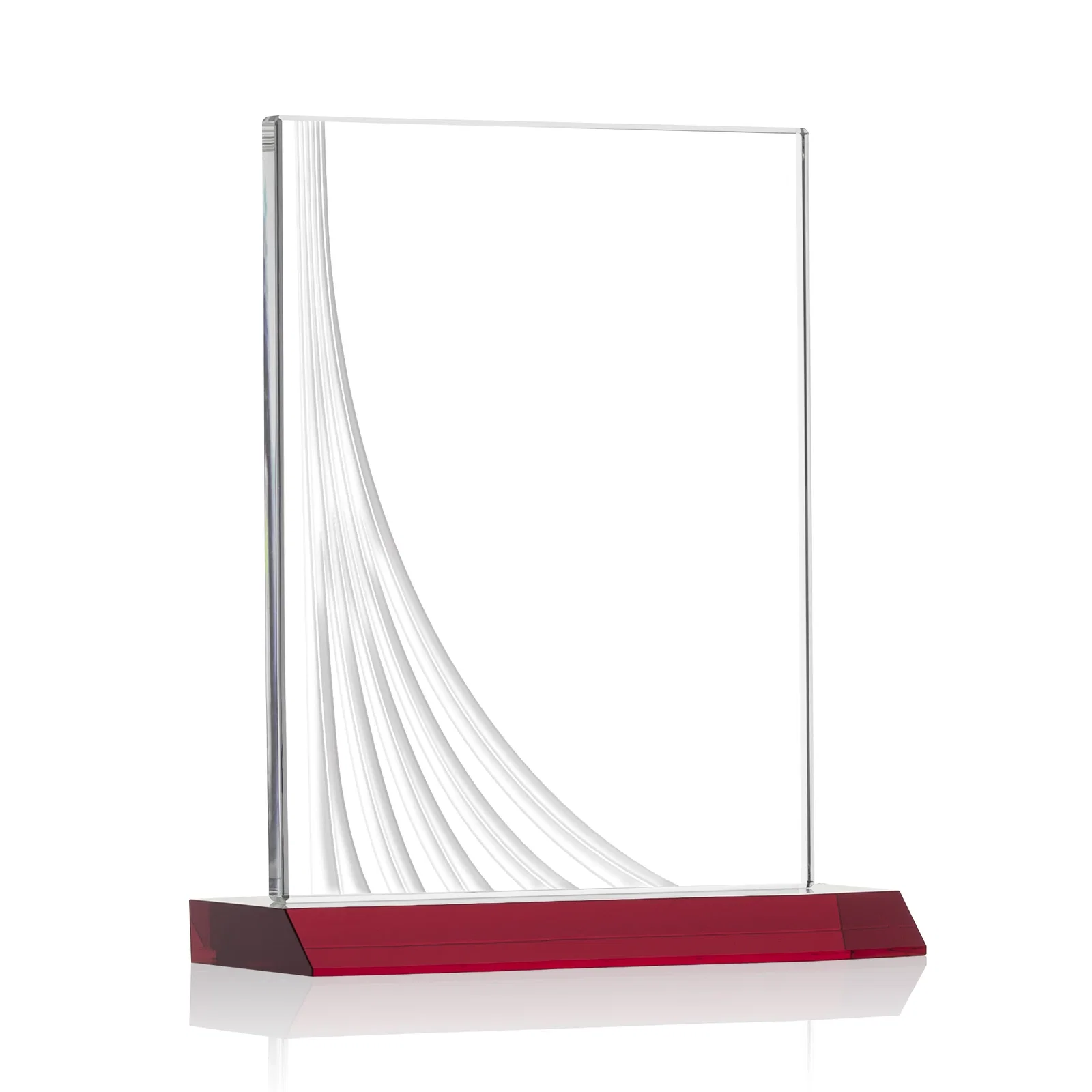 Branded Starfire Crystal Award With Liquid-Crystal Accent Lines, awards for dealer and partner awards