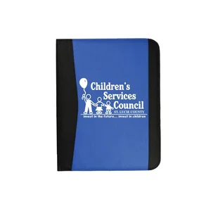 Letter Size Non-Woven Padfolio, 10.13" x 12.88", 80 GSM with 30-Sheet Lined Pad