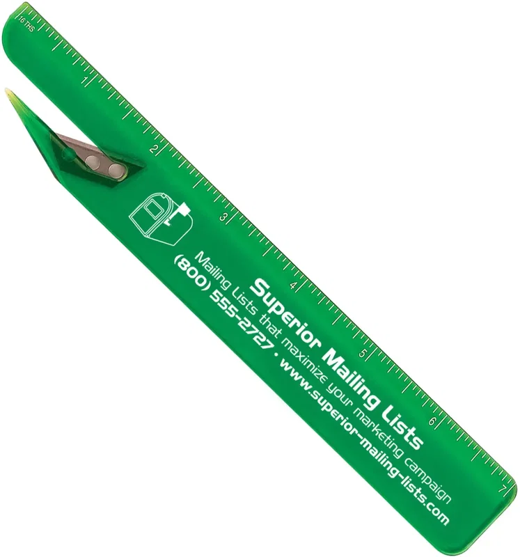 Custom Ruler with Letter Slitter — view 4