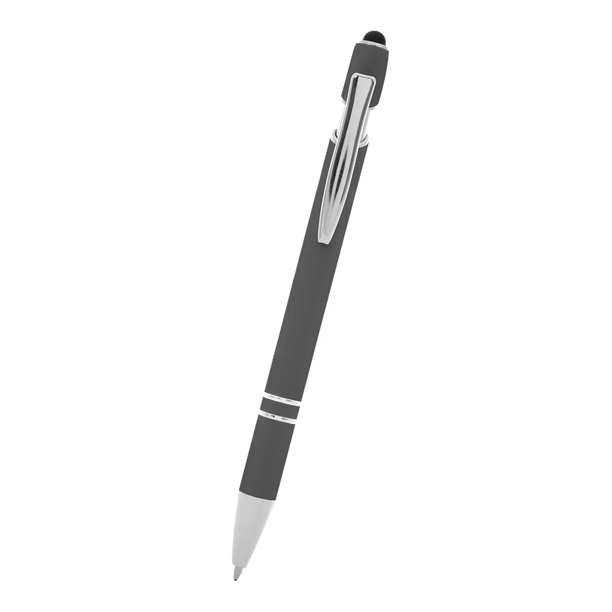 Green model laid flat on a white background