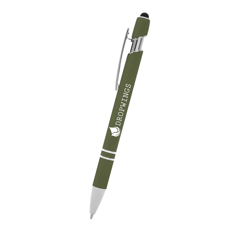 Yellow pen photographed from the side